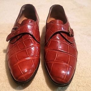 Mauri mens alligator shoes